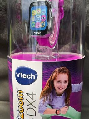 NWT VTech Kidizoom Smartwatch DX4 Hot Pink. A